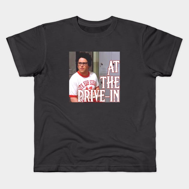 AT THE DRIVE IN Kids T-Shirt by FOULPERALTA